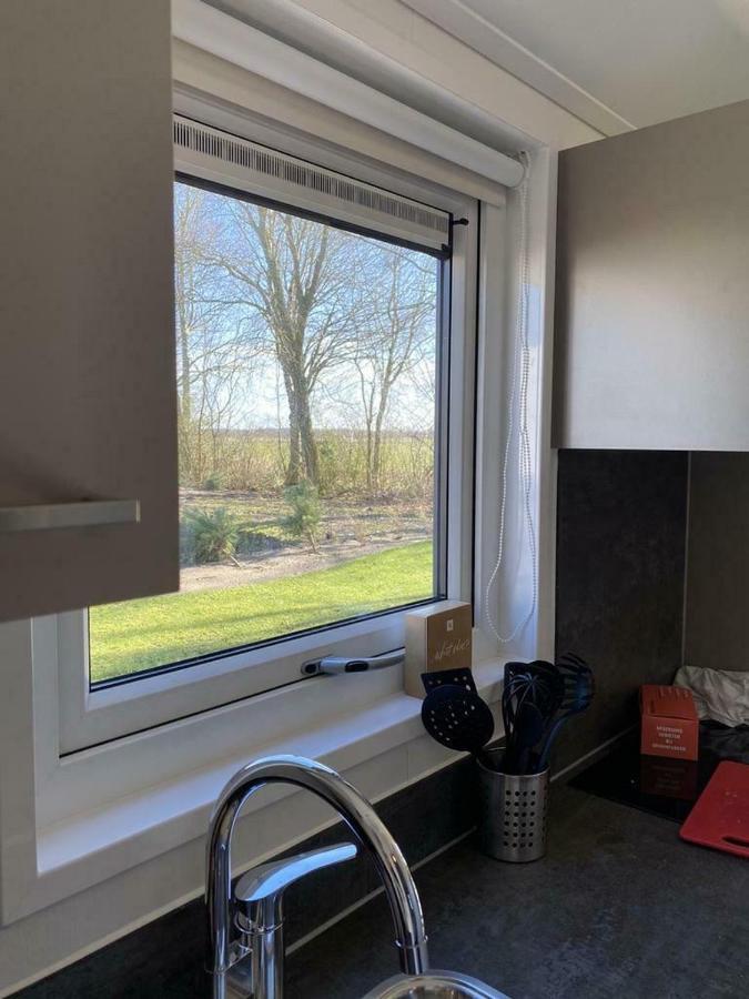 Luxe En Gezellig Chalet Aan Veluwemeer 4 Pers Hulshorst Esterno foto
