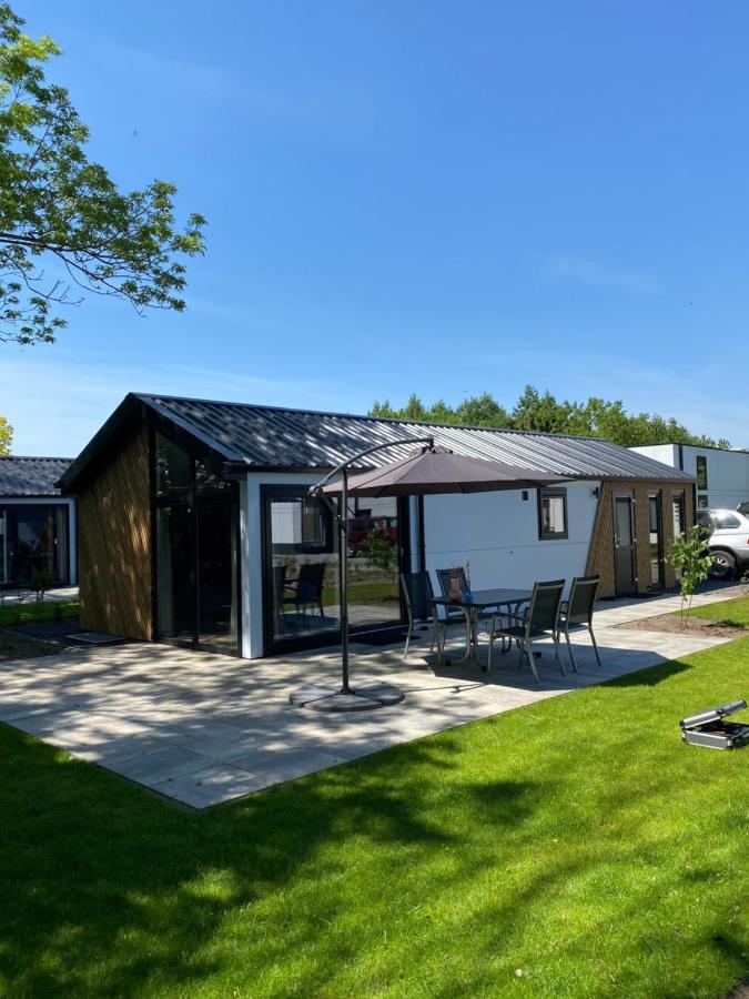 Luxe En Gezellig Chalet Aan Veluwemeer 4 Pers Hulshorst Esterno foto